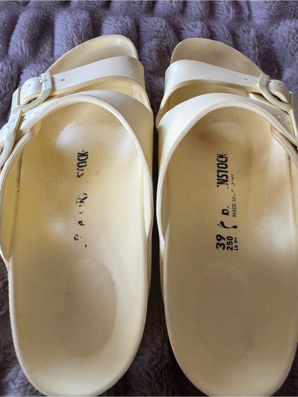 Birkenstock Rubber Arizona Sandal - Size 39 - Picture 5 of 5